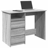 Desk Grey Sonoma 102x50x75 cm Engineered Wood 860468