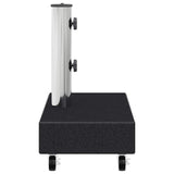 Umbrella Base Black Granite, Stainless Steel Heavy Weight Endurance 313667