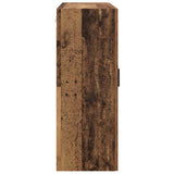 Wall Cabinet Old Wood 69.5 x 34 x 90 cm Engineered Wood 879516