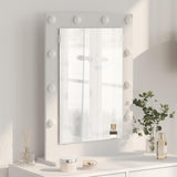 Vanity Mirror White 70 x 50 x 18 cm Glass and Engineered wood 868333