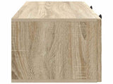 Wall-Mounted TV Cabinet Sonoma Oak 78.5 x 31 x 30 cm 898207