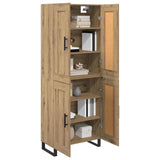 Highboard 2 pcs Artisan Oak 69.5 x 34 x 180 cm 3415926