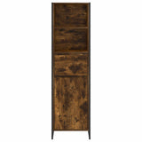 Book Cabinet Smoke Oak 43 x 36 x 150.5 cm Engineered Wood 886626