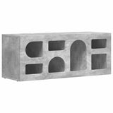 TV Cabinet Concrete Grey 100 x 35 x 40 cm Engineered Wood 891267