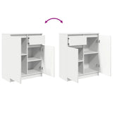 Sideboard with Drawer White 71x35x84 cm Engineered Wood 861589