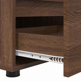 TV Cabinet Brown Oak 100 x 48 x 43 cm Engineered Wood 888934
