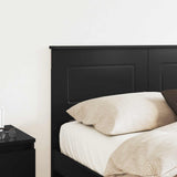 Headboard Black Oak Engineered wood 888320