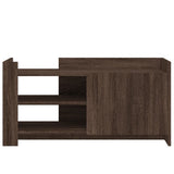 Coffee Table Brown oak 100x50x50 cm Engineered Wood 848366