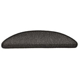 Stair Mats Self-adhesive Sisal-Look 30 pcs 56x17x3 cm Anthracite 3365861