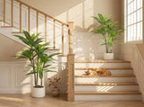 150cm Lifelike Fake Tree, Artificial Dracaena Tree with Bendable Trunks, Green T3398P548785