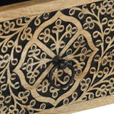 Bedside Cabinets 2 pcs 40x33x46 cm Solid Wood Mango 358219