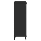 Shoe Cabinet VIKEN Black Engineered Wood 374924