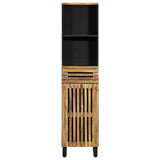 Sideboard 38x34x160 cm Solid Wood Rough Mango 377544