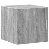Slim Storage Cabinet Grey Sonoma 40x42,5x225 cm Engineered Wood 3281278