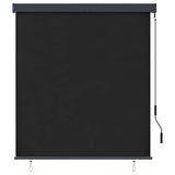 Roller Shade Anthracite Polyester with PA Coating 140x250cm 145970