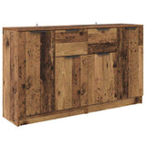 Sideboards 2 pcs Old Wood 60 x 30 x 70 cm Engineered Wood 3415566