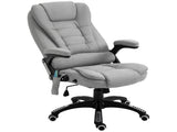 Office Chair, Ergonomic Fabric Desk Chair with 6-Point Massage and Back Heated, Arms, Lumbar T3398P328196
