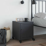 Bedside Cabinet Anthracite 36x39x43.5 cm Steel 846618