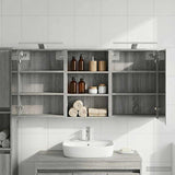 Bathroom Cabinet Set 3 pcs 126 x 16 x 62.5 cm Engineered wood 3403837