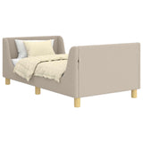 Children's Bed Frame with Headboard Light Grey 80 x 160 cm 42010856