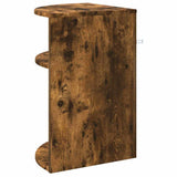 End Table Smoked Oak 39.7 x 39.7 x 60 cm Engineered Wood 891135