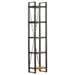 5-Tier Bookcase 40x30x180 cm Solid Reclaimed Wood 320629