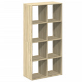 Room Divider Bookcase Sonoma Oak 69.5x29x137.5 cm Engineered Wood 858023