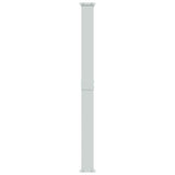Patio Retractable Side Awning 180x500 cm Black 313405