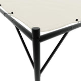 Gazebo White 4x4 m 180 g/m Fabric and Steel 362464
