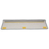 Stair Mats 10 pcs 65x21x4 cm Grey Rectangular Edge 149815