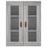 Wall Mounted Cabinets 2 pcs Grey Sonoma Engineered Wood 3197919