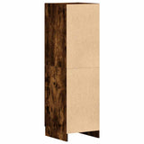 Kitchen Cabinet Smoked Oak 38x41.5x131.5 cm Engineered Wood 860116