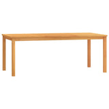 4 Piece Garden Dining Set Solid Wood Teak 3157947