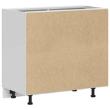 Kitchen Base Cabinet Lyon Sonoma Oak Engineered Wood 854291