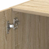 Slim Storage Cabinet Sonoma Oak 30x42.5x225 cm Engineered Wood 3281268
