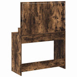 Dressing Table Smoked Oak 100 x 41 x 135 cm Engineered Wood 865104