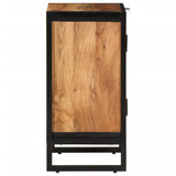 Bathroom Cabinet 40x30x60 cm Solid Wood Acacia and Iron 372748