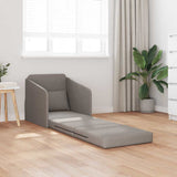 Sofa Bed Taupe 65 x 80 x 83 cm Fabric 4106642