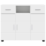 Wooden Cabinet White 88.5 x 30.5 x 73 cm Engineered Wood 880281