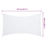 Camouflage Net with Storage Bag 816x520 cm White 4008296
