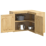 Cabinet SKI Honey Brown 80 x 80 x 60 cm Solid Pine Wood 42007569