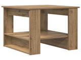 Coffee Table Artisan Oak 51 x 50 x 50 cm Engineered Wood 8000203