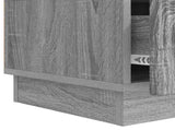 TV Cabinet Grey Sonoma 147 x 34.5 x 27 cm Engineered Wood 895401