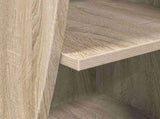 Corner Cabinet Sonoma Oak 32x32x102cm Engineered Wood 889857