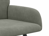 2 Seater Sofa with Metal Legs 2-Seater Light Grey 42051043