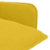 Armchair Yellow Velvet 42047730