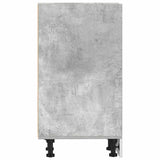 Bottom Cabinet Riga Concrete Grey 30x44.5x81.5 cm Engineered Wood 854196