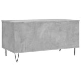 Coffee Table Concrete Grey 90x44.5x45 cm Engineered Wood 830976