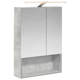 Bathroom Mirror Cabinet Concrete Grey 50 x 14.5 x 70 cm 889210