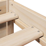 Bed Frame with Headboard without Mattress 180x200 cm Super King 3306001